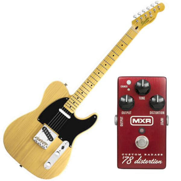 Squier Classic Vibe '50s Tele Blonde + MXR M78 Bundle