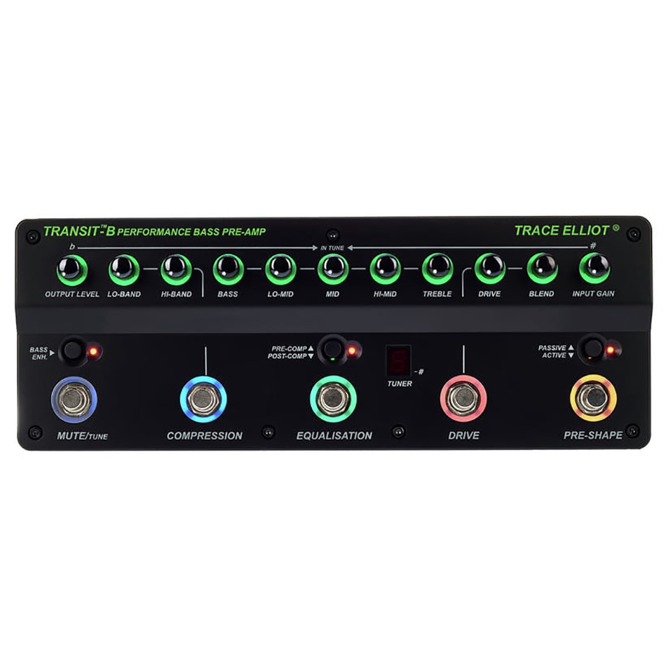 Trace Elliot Transit B Bass Preamp/DI Pedal - Image 2