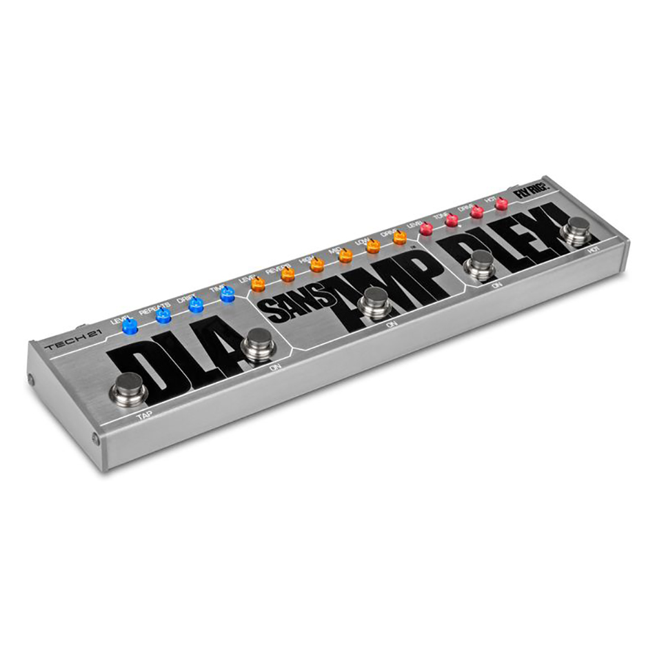 Tech 21 Fly Rig 5 – SansAmp, Plexi Drive, Delay & Reverb - Image 2