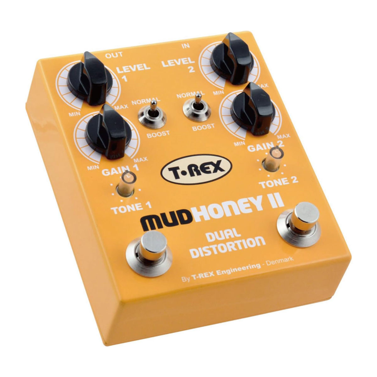 T-Rex Mudhoney II Twin-Channel Distortion Pedal - Image 2