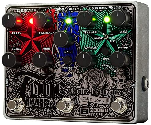 Electro-Harmonix Tone Tattoo Analog Multi-Effect Pedal