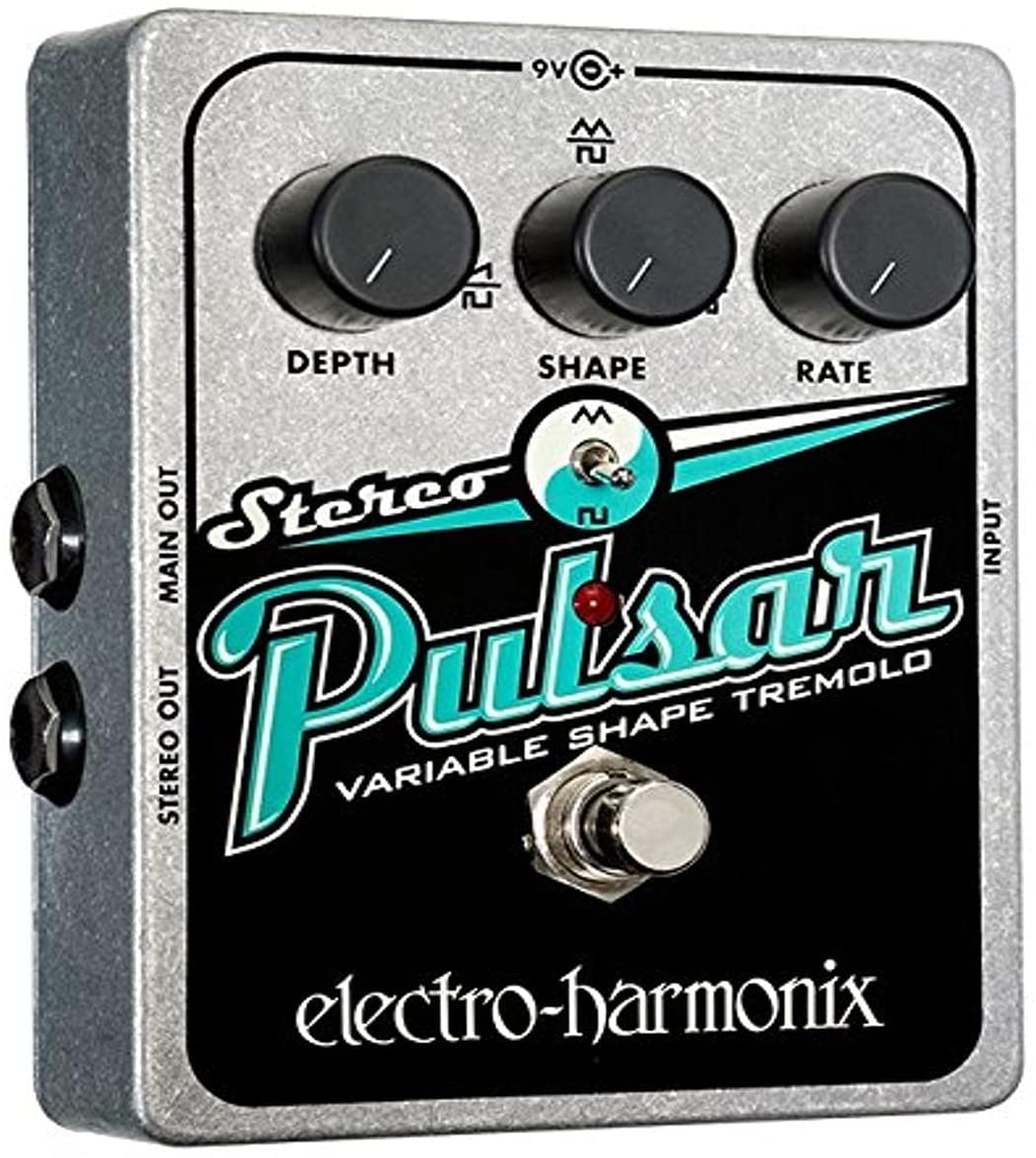 Electro-Harmonix Stereo Pulsar Tremolo Pedal