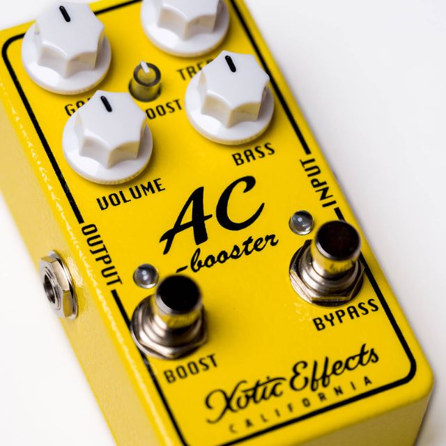 Xotic AC Booster Overdrive/Distortion Pedal + Ernie Ball Strings - Image 2