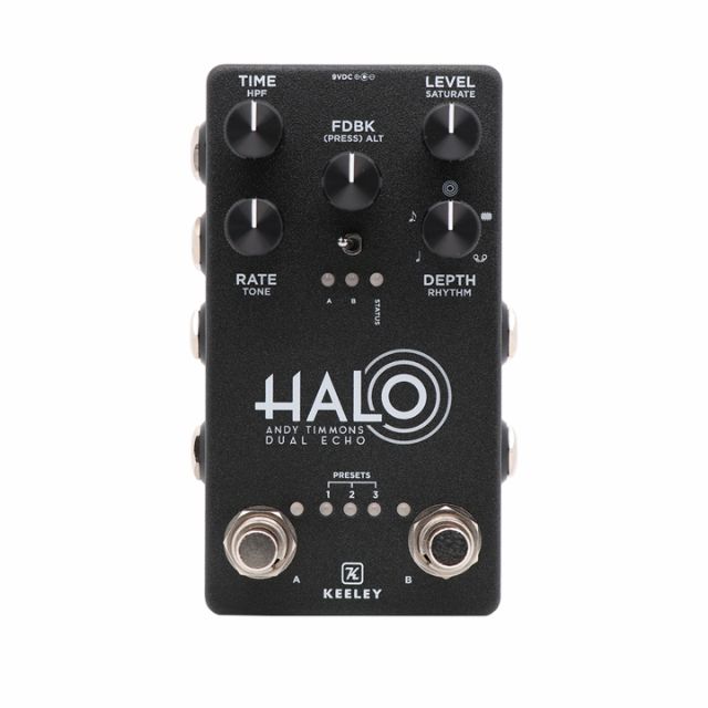 Keeley Halo - Andy Timmons Dual Echo Pedal