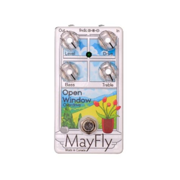 MayFly Open Window Transparent Overdrive Pedal