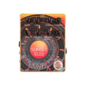 MayFly Sunset Bass Amp Simulator Pedal