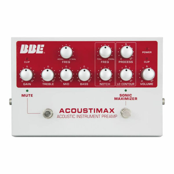 BBE Acoustimax Acoustic Preamp & Sonic Maximizer Pedal