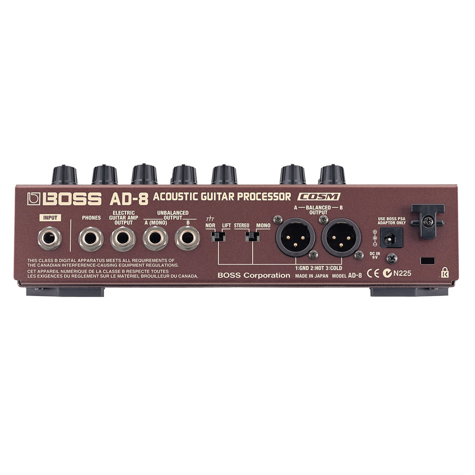 Boss AD-8 Acoustic Guitar Processor (Open Box, Mint) - Image 2