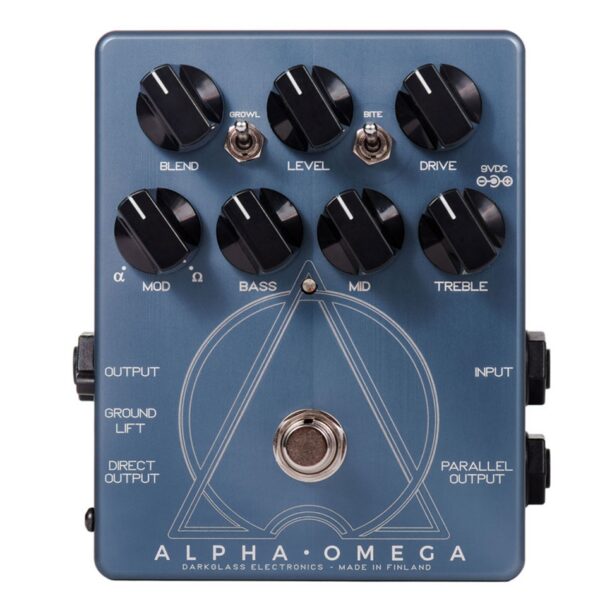 Darkglass Alpha·Omega Dual Bass Overdrive - Open Box Mint