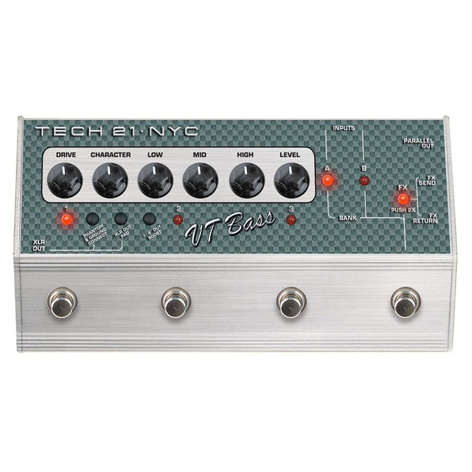 Tech 21 SansAmp VT Bass Deluxe Programmable DI/Preamp