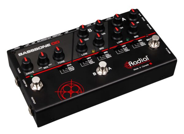 Radial Bassbone OD 2-Channel Bass Preamp/DI