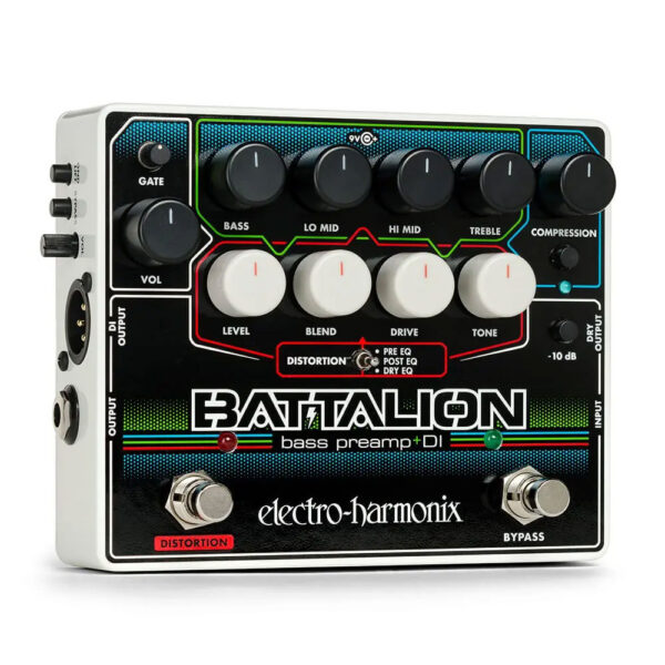 Electro-Harmonix Battalion Bass Preamp and DI Pedal