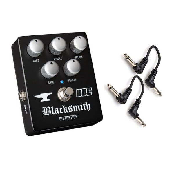 BBE Blacksmith BD-69P Distortion/OD + 2 Patch Cables