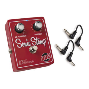 BBE Sonic Stomp Sonic Maximizer Pedal + 2 Free Patch Cables