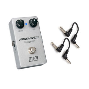 BBE Windowpane WP-69 Fuzz Pedal + 2x 6" Patch Cables