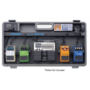 BOSS BCB-60 Pedal Board Case w/ Power & Audio Cables