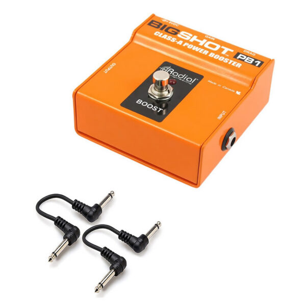 Radial BigShot PB1 Class-A Power Booster w/ 2 Patch Cables