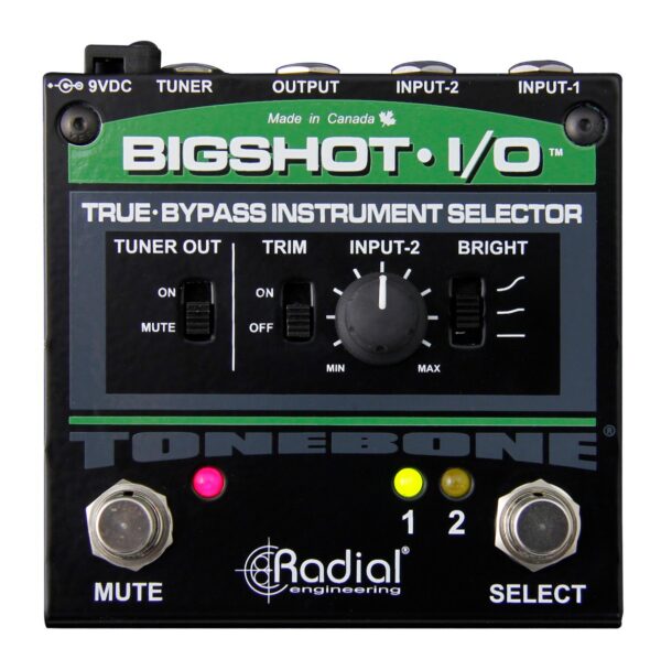 Radial BigShot I/O True Bypass Instrument Selector