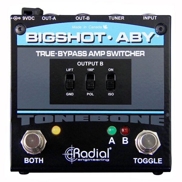 Radial BigShot ABY True-Bypass Amp Switcher Pedal
