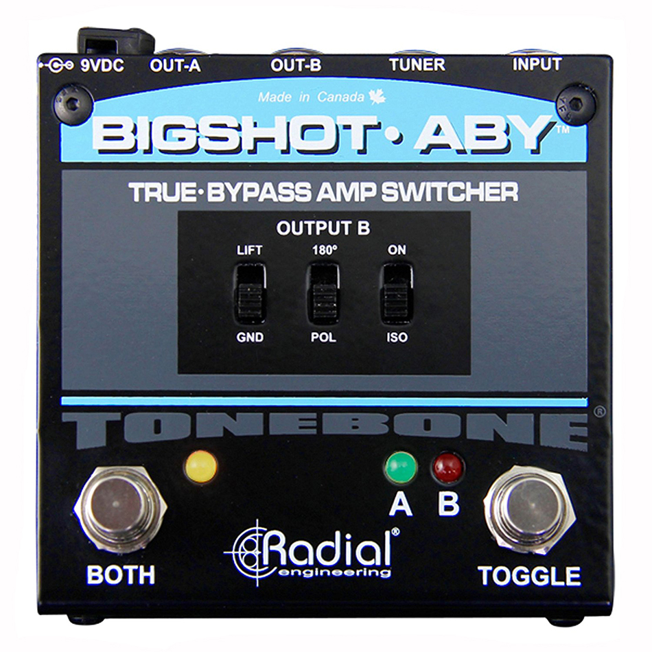 Radial BigShot ABY True-Bypass Amp Switcher Pedal