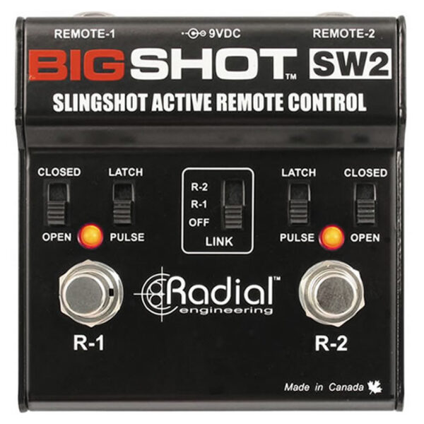 Radial BigShot SW2 Slingshot Remote Footswitch