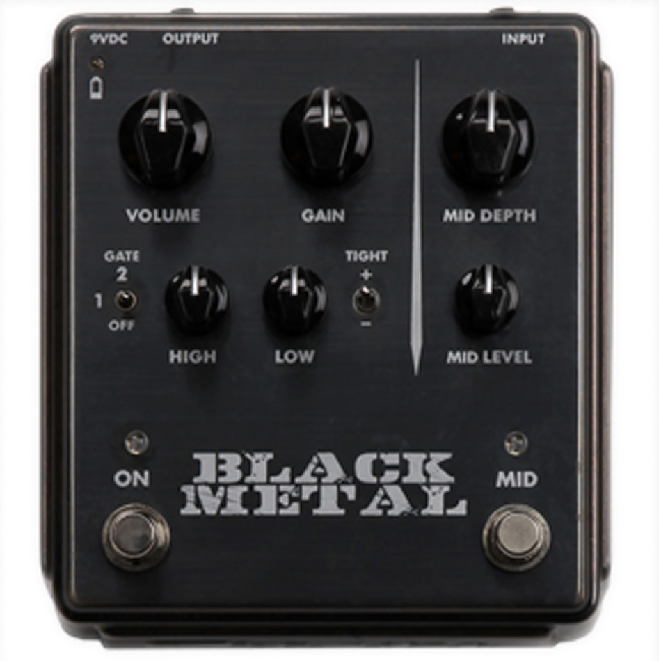 Egnater Black Metal Distortion + Gate Pedal