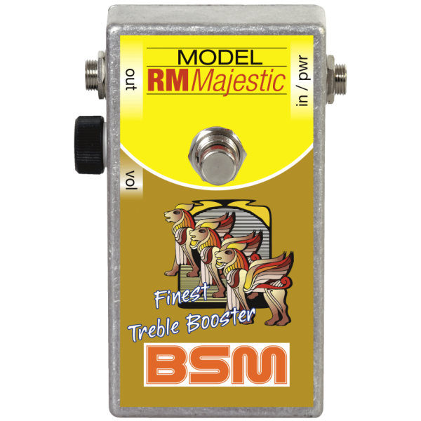 BSM RM Majestic Treble Booster Pedal