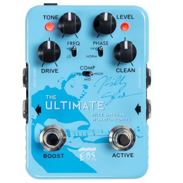 EBS Billy Sheehan Ultimate Bass Drive Pedal