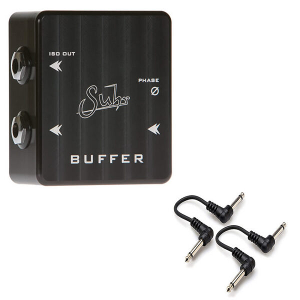 SUHR Buffer Pedal + 2x 6" Patch Cables Bundle