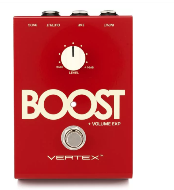 Vertex Boost - Clean Boost, Buffer & Volume Pedal