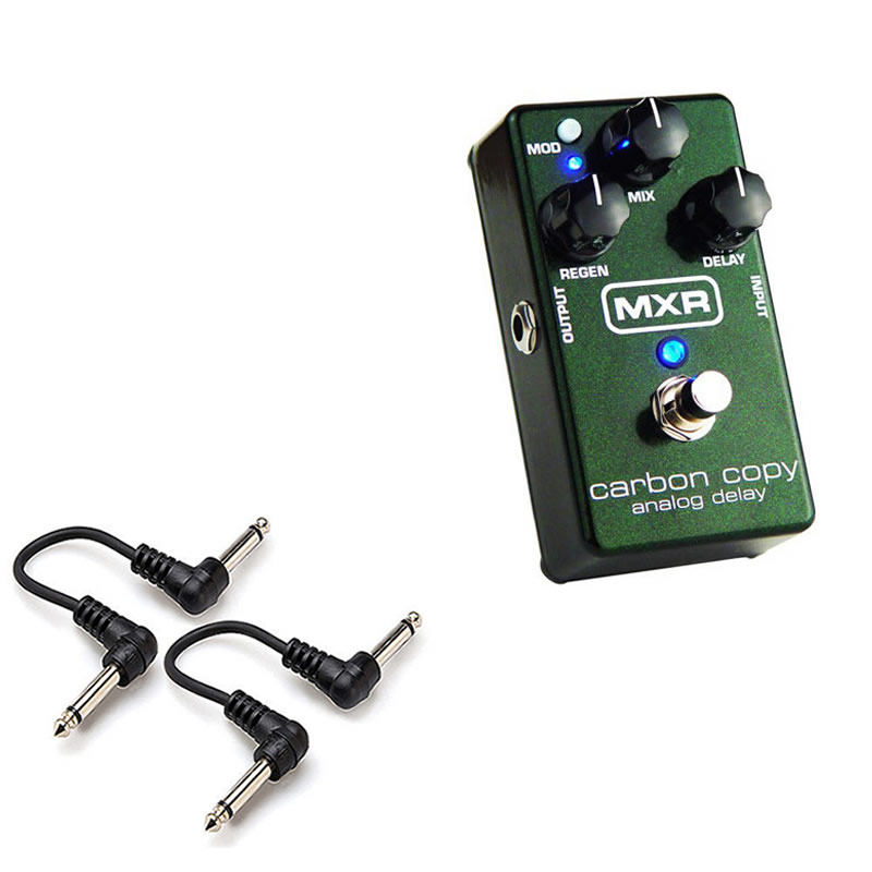 MXR M169 Carbon Copy Analog Delay + 2 Free 6" Cables