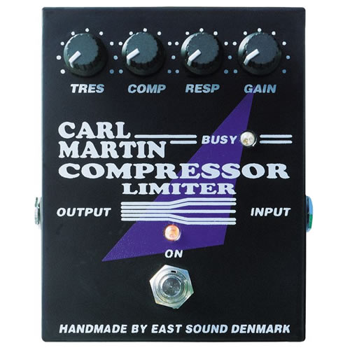Carl Martin Compressor/Limiter Pedal + 2x 6" Patch Cables - Image 2
