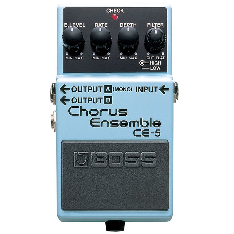 BOSS CE-5 Stereo Chorus Ensemble Pedal - Open Box Mint