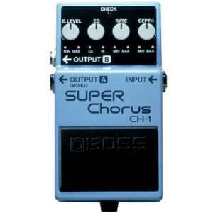 BOSS CH-1 Super Chorus - Stereo Guitar Chorus Pedal