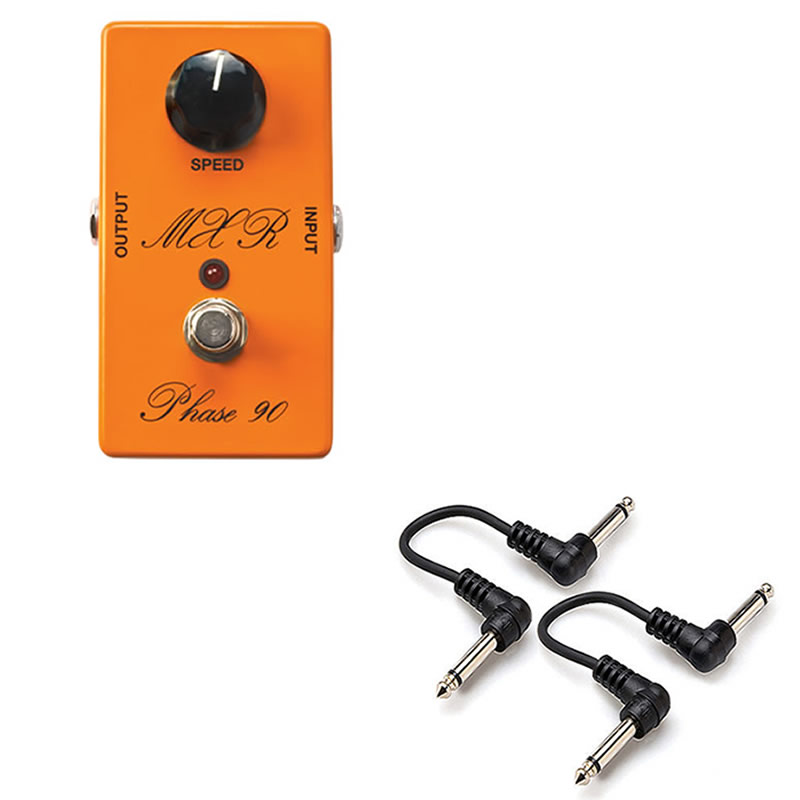 MXR CSP026 Vintage '74 Phase 90 + 2x 6" Patch Cables