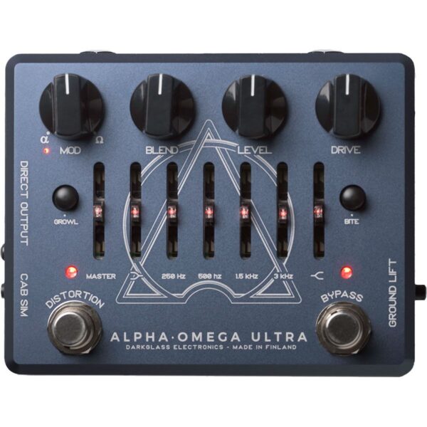 Darkglass Alpha·Omega Ultra Dual Bass Preamp/OD w/ Aux In