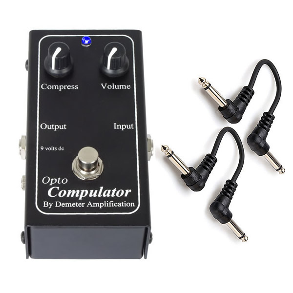 Demeter Comp-1 Compulator Opto Compressor + 2 Cables