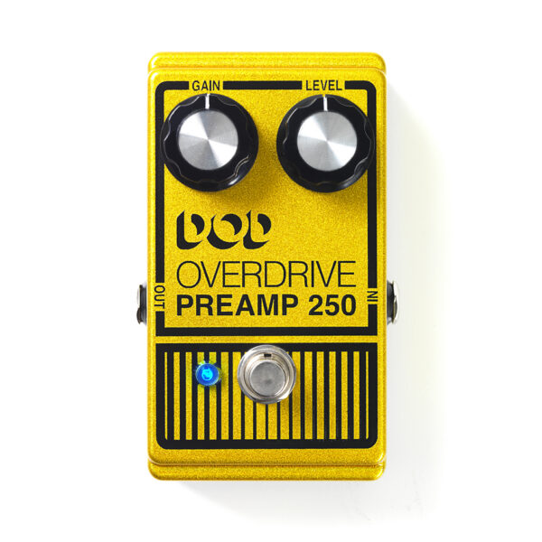 DOD Overdrive Preamp 250 Analog Overdrive Pedal