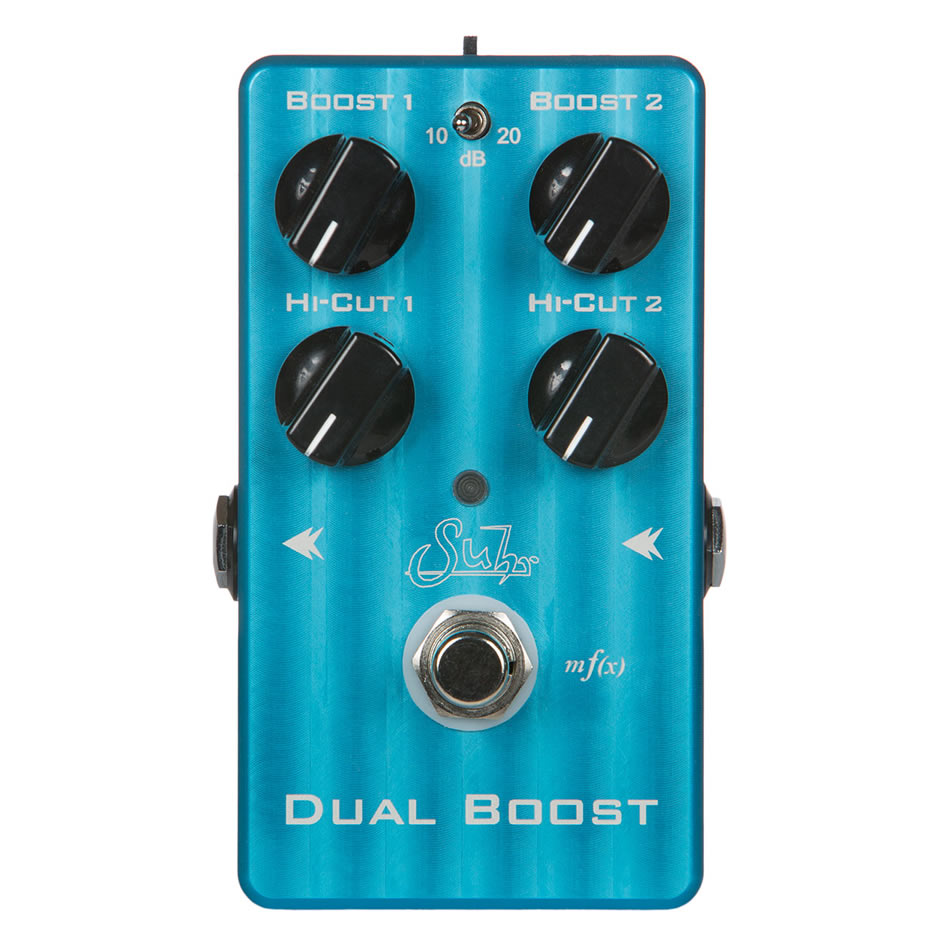 SUHR Dual Boost Transparent Clean Boost Pedal