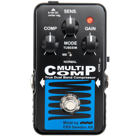 EBS MultiComp Blue Label Compressor Pedal