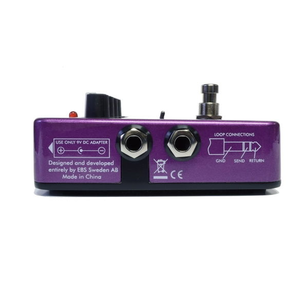 EBS Billy Sheehan Signature Drive Bass Overdrive Pedal - Image 2