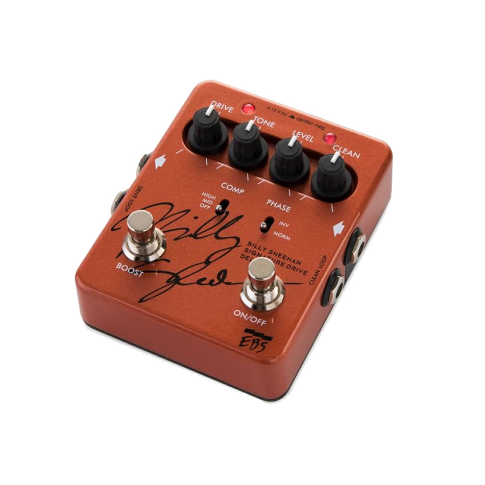 EBS Billy Sheehan Drive Deluxe Bass Overdrive Pedal - Image 2