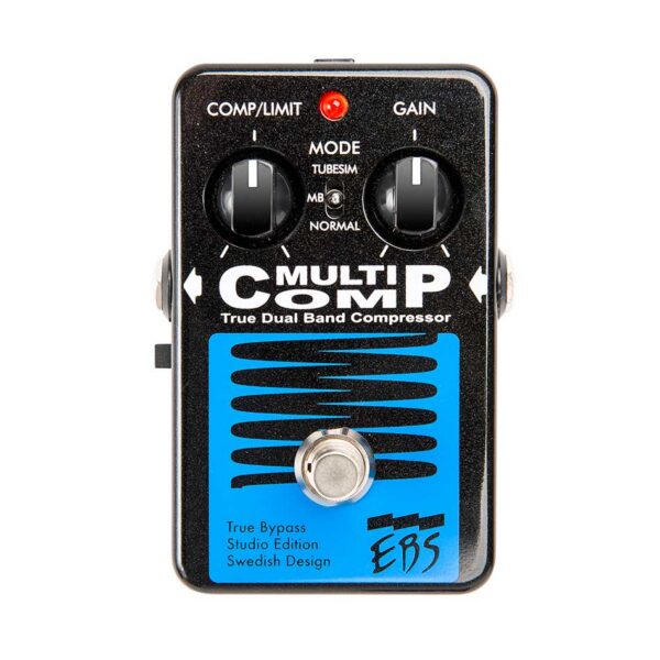 EBS MultiComp True Dual Band Compressor Pedal