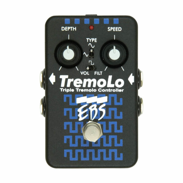 EBS Tremolo Pedal – Black Label Series