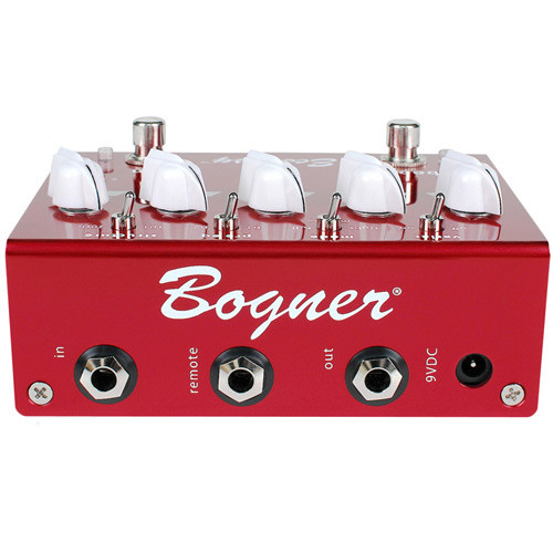 Bogner Ecstasy Red Overdrive Pedal + 2 Free Patch Cables - Image 3