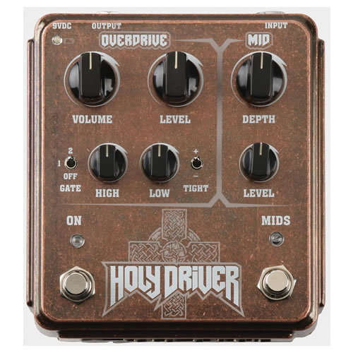 Egnater Holydriver Analog Distortion Pedal + Cables - Image 3