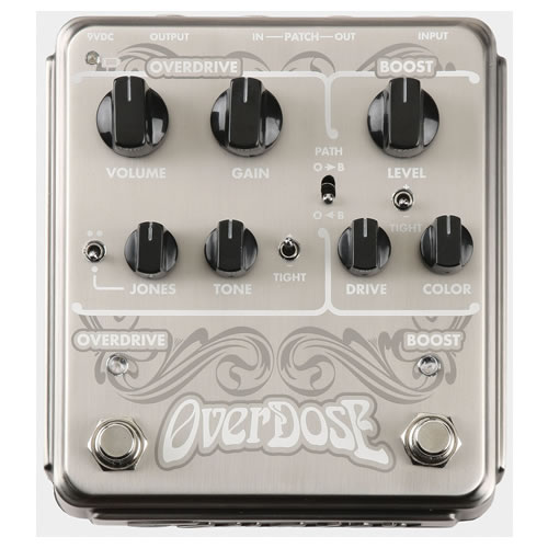 Egnater Overdose Analog Overdrive & Boost + Cables - Image 3