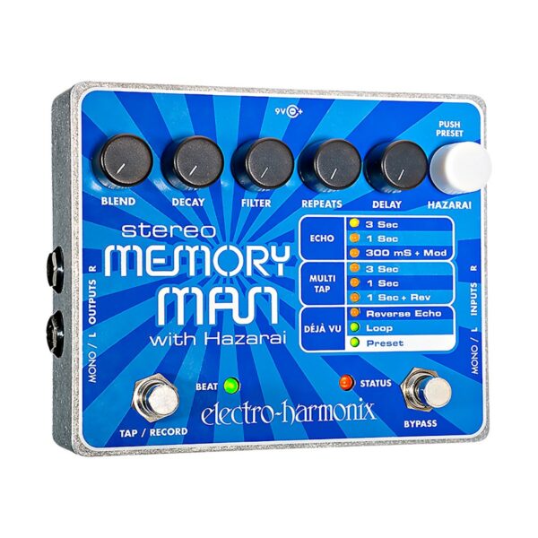 Electro-Harmonix Stereo Memory Man w/ Hazarai