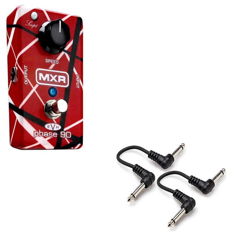 MXR EVH 90 Phase 90 Pedal + 2 Free 6" Cables