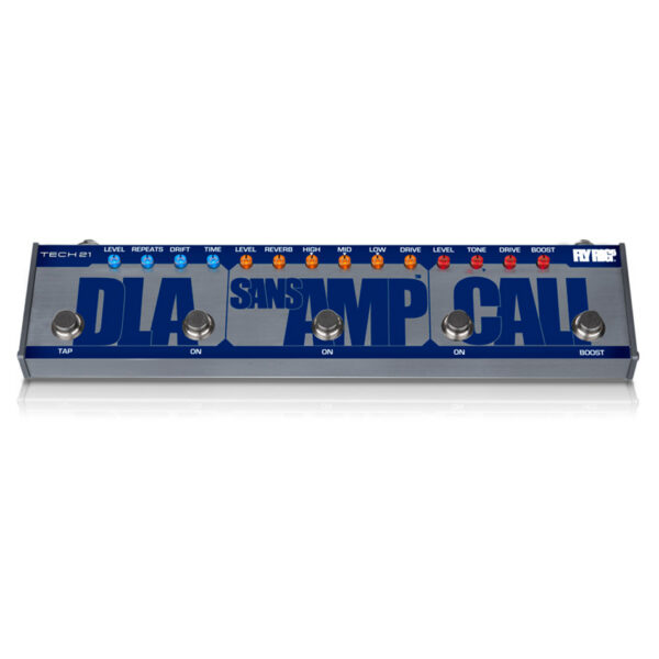 Tech 21 Fly Rig 5-CALI: SansAmp, Delay, Reverb & Boost